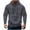 Dark Gray, variant on CFLVAEK Mens Tactical Hoodies Pullover Big and Tall Quarter Zip Up Workout Hooded Sweatshirts with Pockets Long Sleeve Military Hoodie Wine M