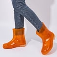 thumbnail image 1 of LSLJS Bottes de Pluie Décontractées pour Femmes, Couvre-Chaussures de Pluie, Cadeau pour Femmes, 1 of 4