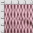 thumbnail image 2 of oneOone Georgette Viscose Magenta Fabric Asian Block Print Sewing Craft Projects Fabric Prints By Yard 42 Inch Wide, 2 of 4