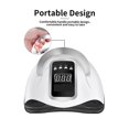 thumbnail image 4 of Lampe à Ongles 132W/54W/36W Lampe Gel Haute Puissance Lampe UV Séchage Rapide des Ongles avec Grande Pièce et Minuterie Capteur Intelligent Outils pour Ongles, Facile à Utiliser, 4 of 6