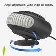 thumbnail image 4 of Small Portable Electric Heater, Portable Car Heater Smart Thermostat 180 Degree Rotatable Head Space Saving Low Wattage  for RV, 4 of 7