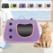 Sentmoon Cats Carriers Soft Cats Carrier Single Shoulder Cats Carrier Portable Handheld Pet Bag for Outdoors Large Capacity Foldable Pet Backpack Cats Airline-Approved Carrier