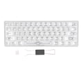 thumbnail image 2 of RGB Keyboard, Gasket Mount Transparent Mechanical Keyboard White Switch  for PC for, 2 of 7