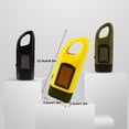 thumbnail image 4 of tredstone Lampes de Poche Portatives d'Extérieur Solaires Multifonctions à Manivelle Lampe Alimentée Verte, 4 of 6