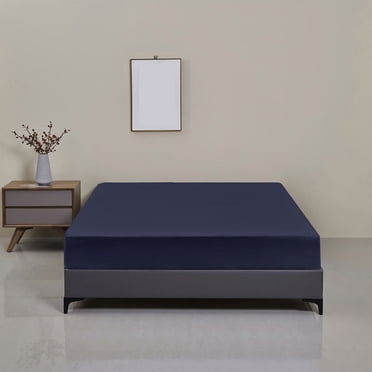 TopLLC Protège-Matelas Format Simple, Housse de Matelas Ajustée Élastique Imperméable de Couleur Unie avec Poche Profonde, Drap de Lit en Polyester Doux, Respirant et Agréable pour la Peau, Literie Lavable à la Machine (39"x80 Pouces)