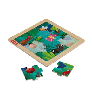 Fisher-Price Jigsaw en bois Puzzle Thème Jungle - Exclusivité Walmart