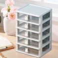 thumbnail image 2 of Qocolhg Deals of The Day! Desktop Storage Box Drawer Style Storage Box Student Multifunctional Cosmetics Jewelry Box Stationery Organizing Box Storage Rack, Christmas Birthday Gifts, 2 of 6