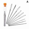 thumbnail image 1 of Hand Sewing Large Eye Needles For Wool Thick Darning or Yarn Knitter 5F7S, 1 of 9