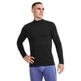 thumbnail image 1 of Jockey T-Shirt à Col Montant Extensible en Coton à Manches Longues pour Homme, 1 of 5