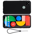 thumbnail image 5 of 1 Pce Étui de Téléphone en Silicone Liquide, Couverture de Téléphone Compatible pour Pixel 5A 5G, 5 of 5