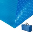 thumbnail image 1 of Costway 20x40 ft Rectangular Pool Solar Cover 12 Mil Heat Retaining Blanket with Carry Bag, 1 of 10