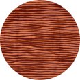 thumbnail image 1 of Ahgly Company Tapis Rond Abstrait Orange Rouge pour Intérieur, 5 Pieds Rond, 1 of 6