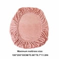 thumbnail image 3 of Chmadoxn Bedspread & Coverlet Sets Fitted Bed Sheet Winter Plush Velvet Bed Hat Single Piece Padded Bed Cover Mattress Protector Thickened Velvet Bed Cover Velvet Bedspread Rabbit Velvet Bedspread, 3 of 7