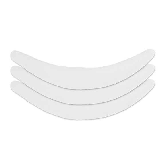 Cotton Tummy Liner 3-Pack, XXL, White, by More of Me to Love