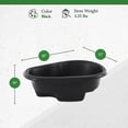 thumbnail image 3 of Algreen Rigid Plastic Pond Liner, 33 Gallon Base Accessory for Backyard Ponds - Avonlea, 3 of 12