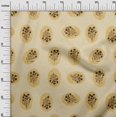 thumbnail image 3 of oneOone Viscose Chiffon Pale Orange Fabric Block Sewing Craft Projects Fabric Prints By Yard 42 Inch Wide, 3 of 5