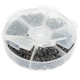 thumbnail image 1 of 1 Box of Split Rings Metal Open Jump Rings Jewelry Making Craft Jump Rings, 1 of 7