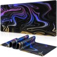 thumbnail image 1 of Fluid Pattern Gaming Mouse Pad - 31.5x15.7 Inch Large Extended Computer Mouse Mat, Full Desk Mousepad for Gaming, Office, Home, Keyboard Compatible, 1 of 6