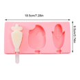 thumbnail image 2 of Coofit Kitchen Popsicle Mold Silicone DIY Ice Pop Maker Ice Cream Mold with Lid & Stick, 2 of 10