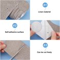 thumbnail image 4 of MesaSe Self-Adhesive Fabric Patch 3x118 Inch Inside Outside Repair Patches Couch Patch Repair Fabric DIY Large Linen Patches, 4 of 9