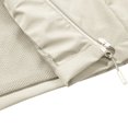 thumbnail image 3 of LSLJS Women's Men Winter Hooded Softshell Windproof Soft Coat Long Sleeve Jacket( White, XL), 3 of 8