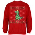 thumbnail image 1 of Big Tree Rex T Rex Ugly Christmas Sweater Mens Sweatshirt, 1 of 1