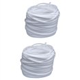 thumbnail image 1 of 2X Wicker Repair Supplies Synthetic Rattan Material, Durable Patio Furniture Repair Kit White, 1 of 6