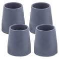 thumbnail image 1 of 4Pcs Grey Non-Slip Rubber Tips for Cane Bottoms Bath Chair Safety, 1 of 8