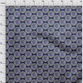 thumbnail image 4 of oneOone Georgette Viscose Blue Fabric Asian Mandala Sewing Craft Projects Fabric Prints By Yard 42 Inch Wide, 4 of 4