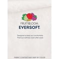 thumbnail image 5 of Fruit of the Loom T-Shirts en Coton Eversoft pour Hommes (Réguliers et Grands et Forts), Col Rond-Lot de 2-True Red, Grand, 5 of 5