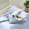 thumbnail image 4 of Yhmxh Bedding Pillow Quilt Purpose Living Room Nap Blanket Office Conditioning Quilt Car Pillow Skin-friendly Throw Blanket Machine Washable Microfiber Bed Sheet Set, 4 of 6