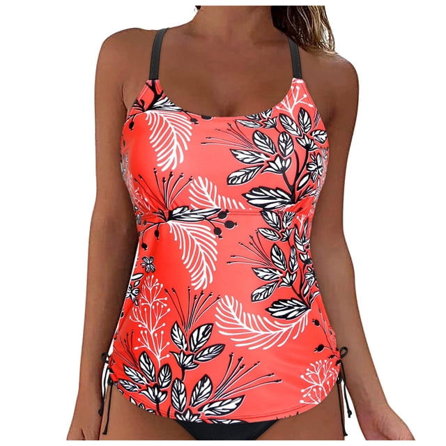 Women's Lace - Up Swimwear Tops - Underwire, Full Coverage, Push - Up, Tie - Back - Polyester, for Swimming Pool & Beach - Available in Multiple Sizes