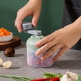 thumbnail image 1 of UsTZtai Handheld Food Chopper, Hand Crank Vegetable Meat Grinder for Salsas Salad Pesto, 250ml Capacity, 1 of 6