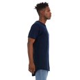 thumbnail image 3 of Bella Canvas Mens-Long Body Tee-3006, XL, Navy, 3 of 3
