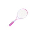 thumbnail image 3 of ZLight Tennis Racket Nonslip Grip High Strength Strings Nylon for Park Beach Garden Pink Pink, 3 of 4