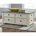 thumbnail image 2 of Ashley Furniture Bolanburg Engineered Wood Lift-Top Cocktail Table in Two-Tone, 2 of 5