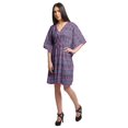 thumbnail image 3 of Moomaya Robe Courte de Caftan de Plage, Robe de Couverture Imprimée, Kaftan pour Femmes, Tenue de Plage, Couverture, 3 of 4