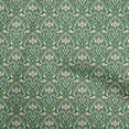 thumbnail image 1 of oneOone Cotton Poplin Forest Green Fabric Asian Block Craft Projects Decor Fabric Printed By The Yard 56 Inch Wide, 1 of 4
