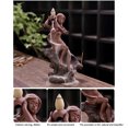thumbnail image 4 of Faithtur Mermaid Backflow Incense Holders, Purple Sands Incense Sticks Censer, 4 of 10