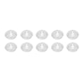 thumbnail image 1 of Clear Footswitch Toppers, Plastique 10Pcs Universel Réduire le Pédalage Accidentel Intéressant Augmentation Transparente Zone Pied Interrupteur Clou pour Pédale d'Effet de Guitare, 1 of 8
