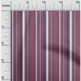 thumbnail image 2 of oneOone Velvet Dark Magenta Fabric Stripes Craft Projects Decor Fabric Printed By The Yard 58 Inch Wide-ZG, 2 of 4