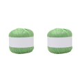 thumbnail image 2 of bedienty Knitting Thread Cotton Crochet Yarn Embroidery Clothes Sweater Weave Line DIY fruit green 2Set, 2 of 6