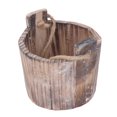 thumbnail image 3 of Rustic Flower Plant Pots, Wall Hanging Barrel Planter Innovative Decorative Weather Resistance  For Garden, 3 of 8