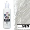 thumbnail image 2 of Tulip Peinture pour Tissu Dimensionnelle 4oz-Metallics - Blanc, 2 of 5