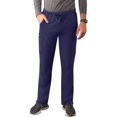 thumbnail image 1 of Adar Addition Scrubs for Men - Slim Leg Cargo Drawstring Scrub Pants - A6106 - Navy - 2X, 1 of 8