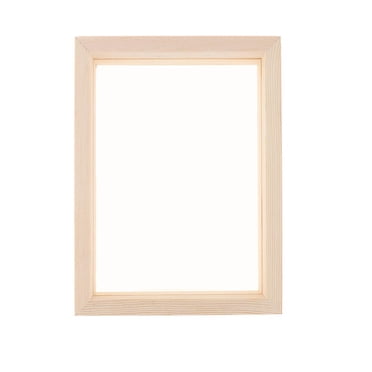 veasfak Transparent Single Picture Frame Wooden Frame Decor with Glass - Wood, 9.9 x 9.9 x 13.7cm