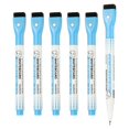 thumbnail image 1 of Stylo Magnétique pour Tableau Blanc, Marqueurs Bleus Effaçables à Sec à Pointe Fine 0,5-1 mm, 6 Pcs, 1 of 6