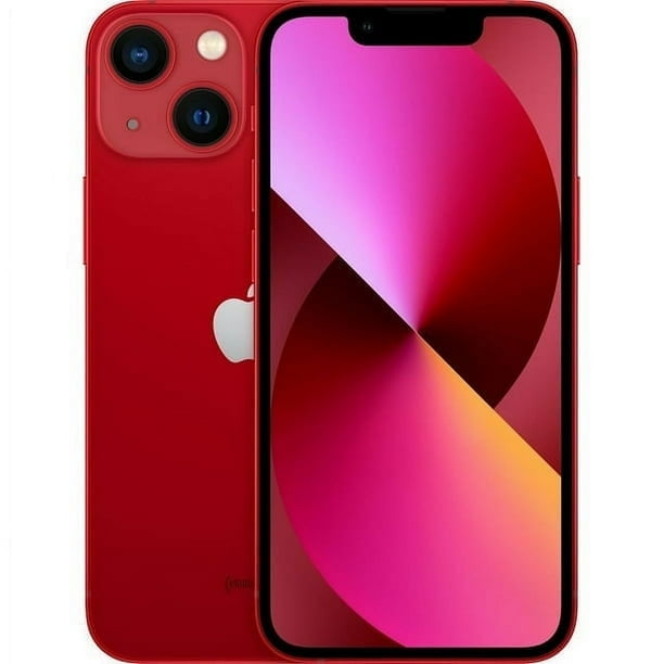 Restauré Apple iPhone 13 Mini Entièrement Déverrouillé Rouge 256 Go Très Bon (Remis à Neuf)
