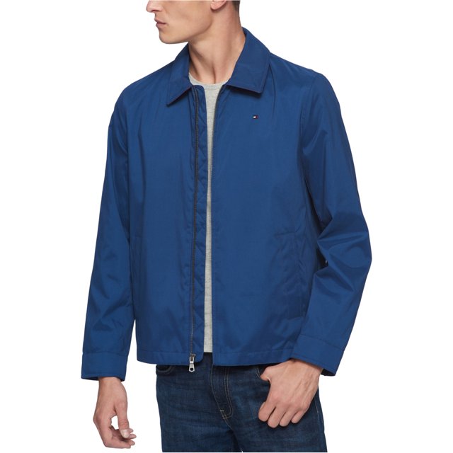Tommy Hilfiger Mens Lightweight Jacket, Blue, Small