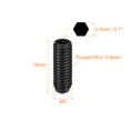 thumbnail image 2 of Unique Bargains Ball Point Set Screws, M5 x 16mm High Carbon Steel Metric Spring Hex Socket Grub Screw 10 Pack, 2 of 7